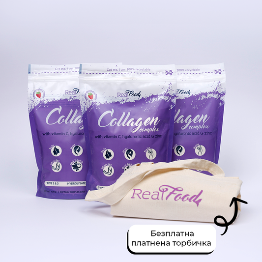 Пакет "RealFood Collagen Complex за продължителна грижа"