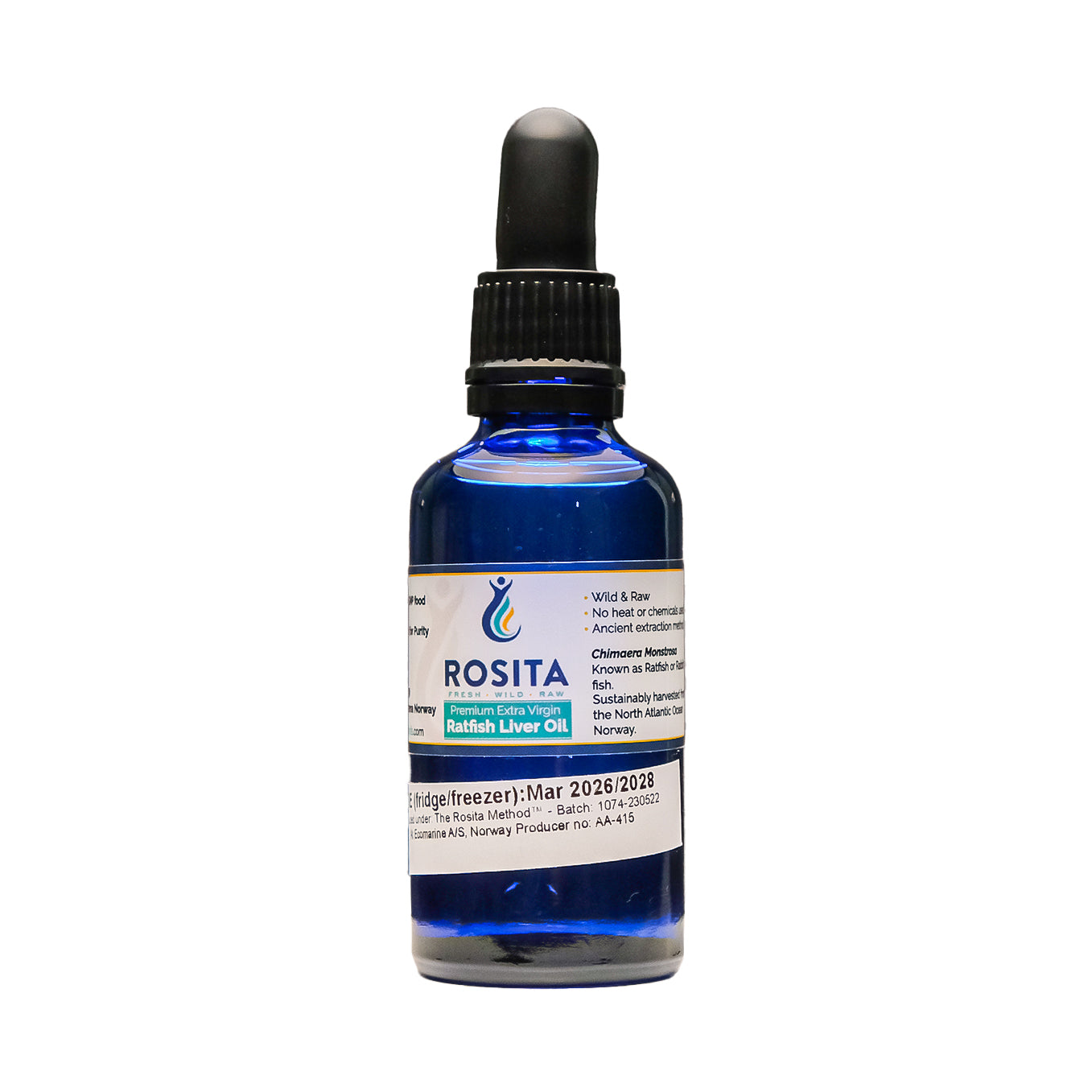 Rosita Ratfish Liver Oil™ - 50ml