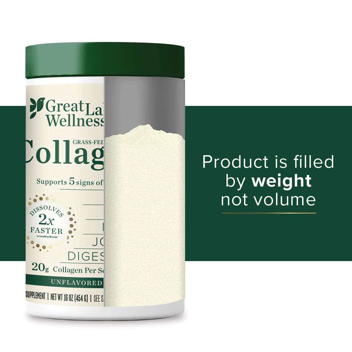 Collagen Peptides 454г - колагенов прах