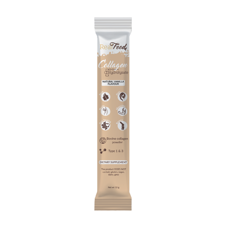 единичен стикс RealFood Collagen Ванилия