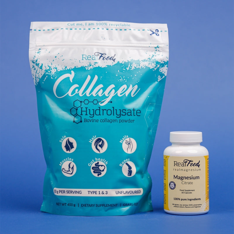 Хидролизиран колаген Realfood и Липозомен магнезий RealFood