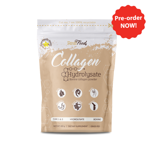 Хидролизиран колаген RealFood – ванилия, без подсладители