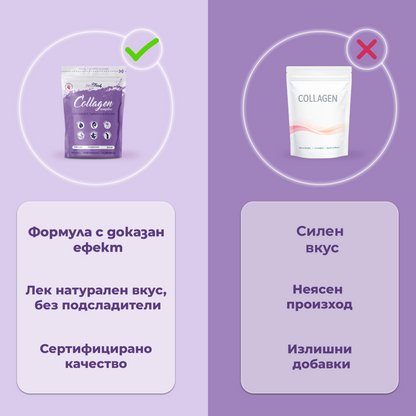 Колаген комплекс с доказана формула и лек натурален вкус на ягода.