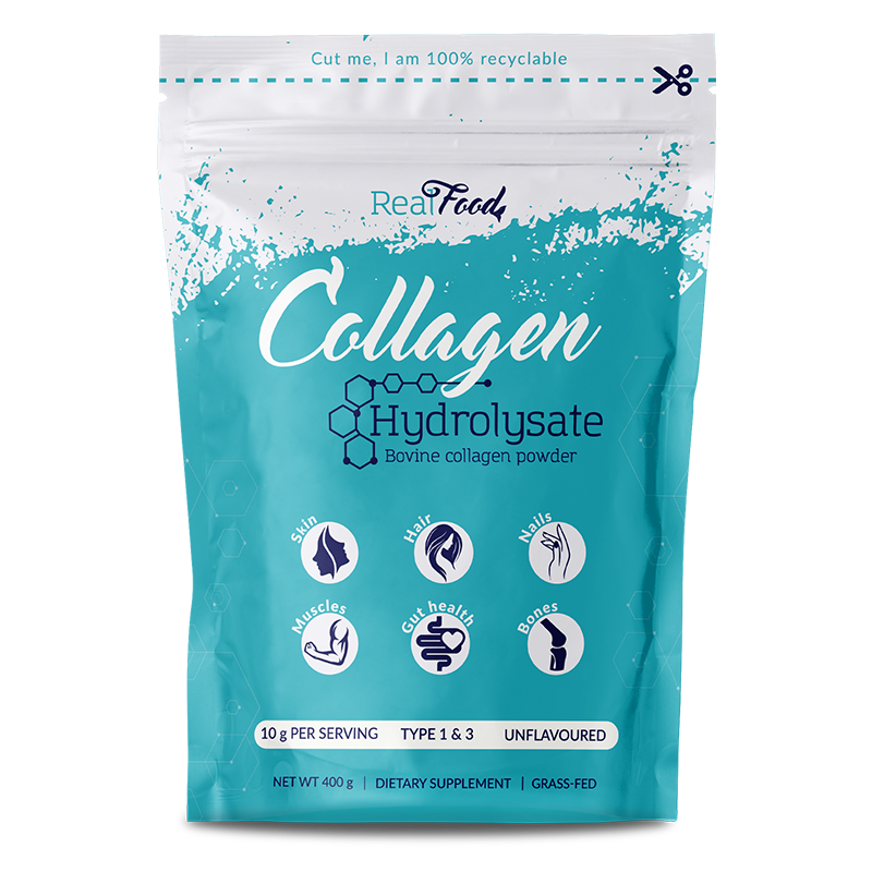Колаген RealFood тип 1 и 3 в синя опаковка